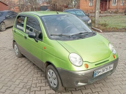 Зеленый Дэу Матиз, объемом двигателя 0.8 л и пробегом 119 тыс. км за 1500 $, фото 1 на Automoto.ua