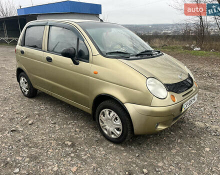 Зеленый Дэу Матиз, объемом двигателя 0.8 л и пробегом 90 тыс. км за 2500 $, фото 1 на Automoto.ua