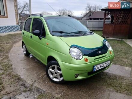 Дэу Матиз 2006 в Черновцах на Automoto.ua Зеленый Дэу Матиз, объемом двигателя 0.8 л и пробегом 139 тыс. км за 2000 $, фото 1 на Automoto.ua
