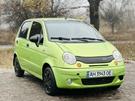 Зеленый Дэу Матиз, объемом двигателя 0.8 л и пробегом 98 тыс. км за 1499 $, фото 1 на Automoto.ua