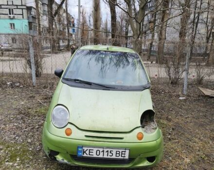 Зеленый Дэу Матиз, объемом двигателя 1 л и пробегом 187 тыс. км за 900 $, фото 1 на Automoto.ua