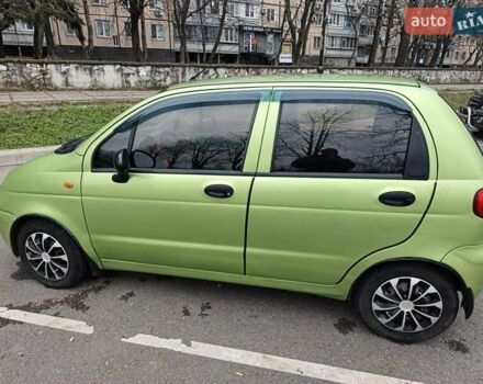 Зеленый Дэу Матиз, объемом двигателя 0.8 л и пробегом 100 тыс. км за 2850 $, фото 1 на Automoto.ua