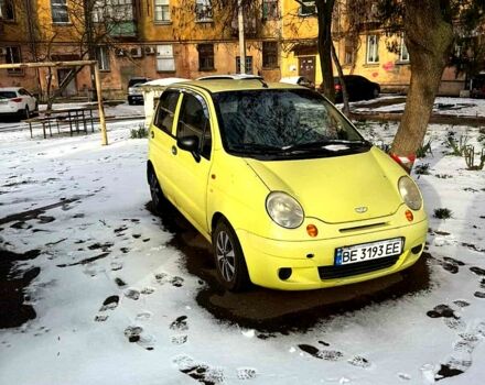 Зеленый Дэу Матиз, объемом двигателя 0.8 л и пробегом 1200 тыс. км за 2600 $, фото 1 на Automoto.ua