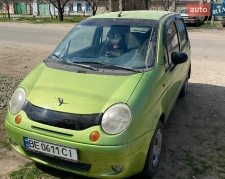 Зеленый Дэу Матиз, объемом двигателя 0.8 л и пробегом 126 тыс. км за 2100 $, фото 1 на Automoto.ua