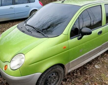Зелений Деу Матіз, об'ємом двигуна 1 л та пробігом 140 тис. км за 1950 $, фото 1 на Automoto.ua