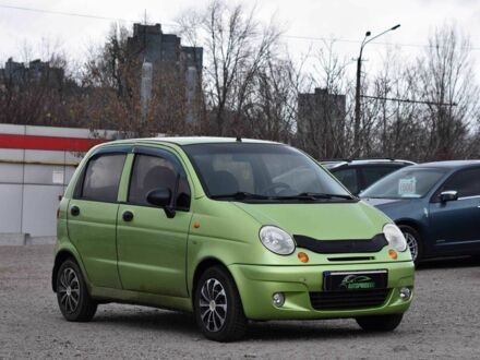 Зеленый Дэу Матиз, объемом двигателя 0.8 л и пробегом 99 тыс. км за 2850 $, фото 1 на Automoto.ua