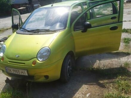 Зелений Деу Матіз, об'ємом двигуна 0.8 л та пробігом 106 тис. км за 2500 $, фото 1 на Automoto.ua