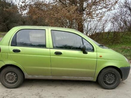Зеленый Дэу Матиз, объемом двигателя 0.8 л и пробегом 177 тыс. км за 1600 $, фото 1 на Automoto.ua