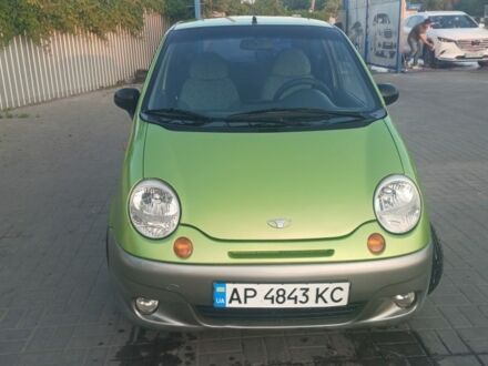 Деу Матіз 2007 у Запоріжжя на Automoto.ua Зелений Деу Матіз, об'ємом двигуна 1 л та пробігом 91 тис. км за 2900 $, фото 1 на Automoto.ua