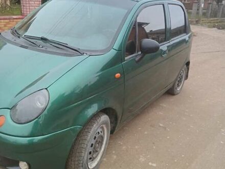 Деу Матіз 2007 у Самборе на Automoto.ua Зелений Деу Матіз, об'ємом двигуна 0.8 л та пробігом 185 тис. км за 1500 $, фото 1 на Automoto.ua
