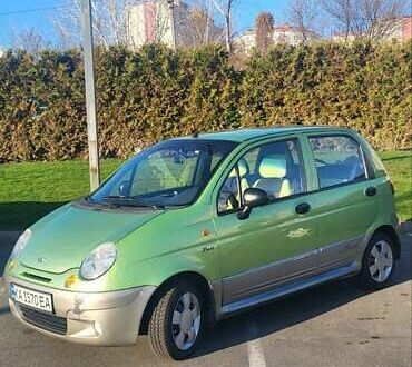 Зелений Деу Матіз, об'ємом двигуна 0.99 л та пробігом 122 тис. км за 2900 $, фото 1 на Automoto.ua