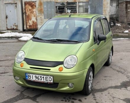 Зеленый Дэу Матиз, объемом двигателя 8 л и пробегом 230 тыс. км за 1850 $, фото 1 на Automoto.ua