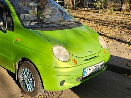 Дэу Матиз 2007 в Киеве на Automoto.ua Зеленый Дэу Матиз, объемом двигателя 1 л и пробегом 330 тыс. км за 1825 $, фото 1 на Automoto.ua