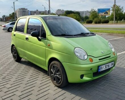 Зеленый Дэу Матиз, объемом двигателя 0.8 л и пробегом 120 тыс. км за 3000 $, фото 1 на Automoto.ua