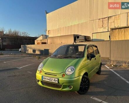 Зелений Деу Матіз, об'ємом двигуна 0.8 л та пробігом 165 тис. км за 2000 $, фото 1 на Automoto.ua