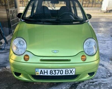 Зелений Деу Матіз, об'ємом двигуна 0.8 л та пробігом 72 тис. км за 2300 $, фото 1 на Automoto.ua
