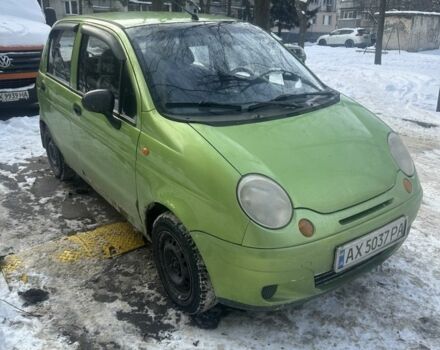 Зеленый Дэу Матиз, объемом двигателя 8 л и пробегом 120 тыс. км за 2000 $, фото 1 на Automoto.ua