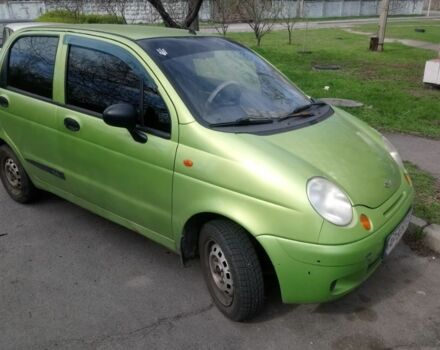 Зеленый Дэу Матиз, объемом двигателя 8 л и пробегом 176 тыс. км за 1900 $, фото 1 на Automoto.ua