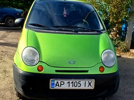 Дэу Матиз 2007 в Запорожье на Automoto.ua Зеленый Дэу Матиз, объемом двигателя 0.8 л и пробегом 200 тыс. км за 1000 $, фото 1 на Automoto.ua