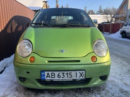 Зелений Деу Матіз, об'ємом двигуна 0.8 л та пробігом 261 тис. км за 2200 $, фото 1 на Automoto.ua