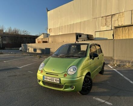 Зеленый Дэу Матиз, объемом двигателя 0.8 л и пробегом 165 тыс. км за 1550 $, фото 1 на Automoto.ua