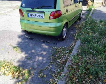 Зелений Деу Матіз, об'ємом двигуна 0.8 л та пробігом 139 тис. км за 3450 $, фото 1 на Automoto.ua