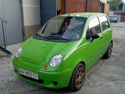 Деу Матіз 2007 у Києві на Automoto.ua Зелений Деу Матіз, об'ємом двигуна 0.8 л та пробігом 102 тис. км за 3400 $, фото 1 на Automoto.ua