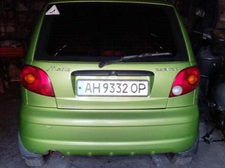 Дэу Матиз 2007 в Краматорске на Automoto.ua Зеленый Дэу Матиз, объемом двигателя 0.8 л и пробегом 107 тыс. км за 2400 $, фото 1 на Automoto.ua