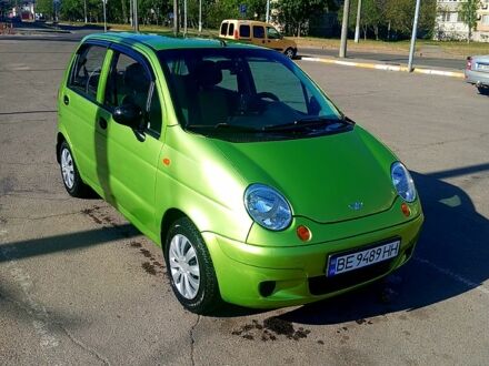 Дэу Матиз 2007 в Николаеве на Automoto.ua Зеленый Дэу Матиз, объемом двигателя 0.8 л и пробегом 85 тыс. км за 2300 $, фото 1 на Automoto.ua