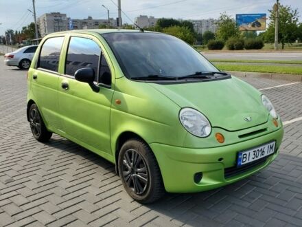 Зеленый Дэу Матиз, объемом двигателя 0.8 л и пробегом 120 тыс. км за 2900 $, фото 1 на Automoto.ua