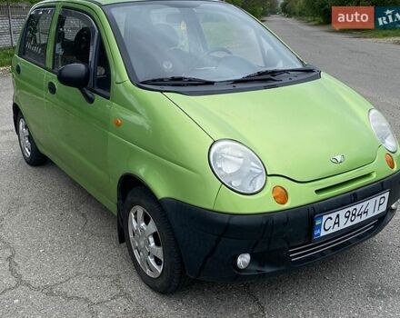 Зеленый Дэу Матиз, объемом двигателя 0.8 л и пробегом 137 тыс. км за 1800 $, фото 1 на Automoto.ua