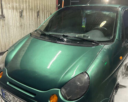 Зеленый Дэу Матиз, объемом двигателя 0.8 л и пробегом 168 тыс. км за 1750 $, фото 1 на Automoto.ua