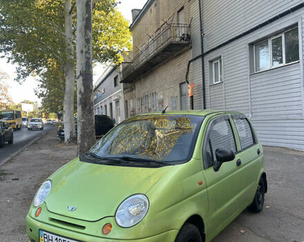 Зеленый Дэу Матиз, объемом двигателя 0.8 л и пробегом 100 тыс. км за 2500 $, фото 1 на Automoto.ua