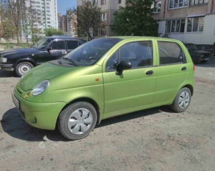 Зелений Деу Матіз, об'ємом двигуна 0.8 л та пробігом 47 тис. км за 3000 $, фото 1 на Automoto.ua