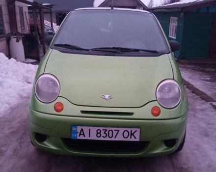 Зелений Деу Матіз, об'ємом двигуна 0.8 л та пробігом 162 тис. км за 2000 $, фото 1 на Automoto.ua