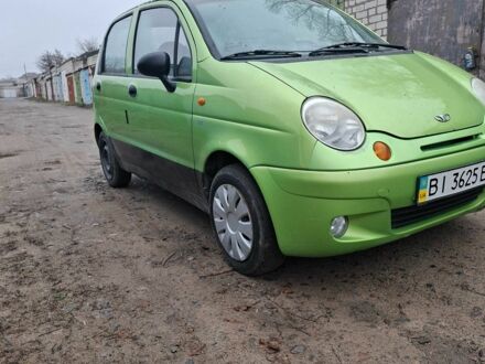 Зелений Деу Матіз, об'ємом двигуна 0.8 л та пробігом 1 тис. км за 1017 $, фото 1 на Automoto.ua