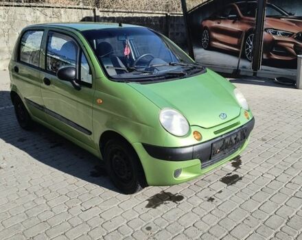 Зеленый Дэу Матиз, объемом двигателя 1 л и пробегом 105 тыс. км за 850 $, фото 1 на Automoto.ua