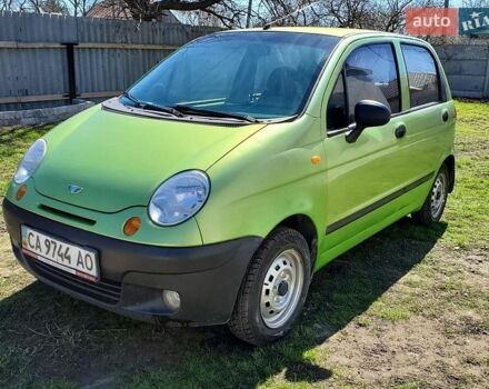 Зеленый Дэу Матиз, объемом двигателя 0.8 л и пробегом 269 тыс. км за 1600 $, фото 1 на Automoto.ua