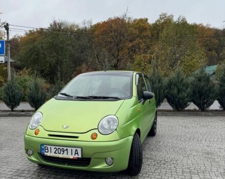 Зеленый Дэу Матиз, объемом двигателя 0.8 л и пробегом 197 тыс. км за 1999 $, фото 1 на Automoto.ua