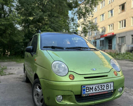 Зеленый Дэу Матиз, объемом двигателя 0.8 л и пробегом 163 тыс. км за 2300 $, фото 1 на Automoto.ua