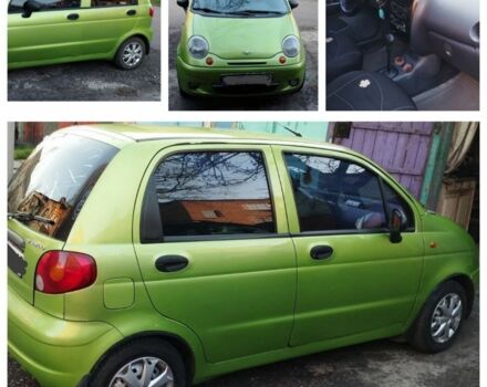 Зеленый Дэу Матиз, объемом двигателя 0.8 л и пробегом 110 тыс. км за 1800 $, фото 1 на Automoto.ua