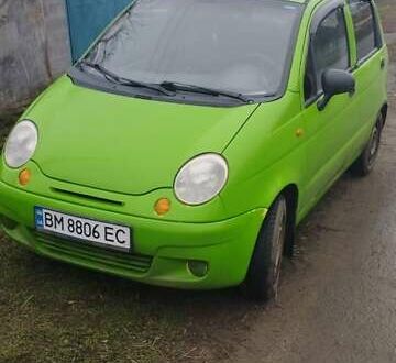 Зелений Деу Матіз, об'ємом двигуна 0.8 л та пробігом 232 тис. км за 1700 $, фото 1 на Automoto.ua