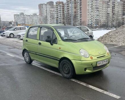 Зеленый Дэу Матиз, объемом двигателя 0.8 л и пробегом 240 тыс. км за 2300 $, фото 1 на Automoto.ua