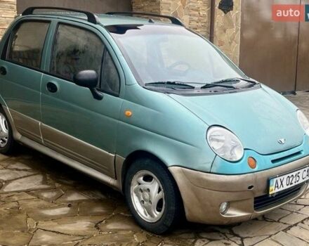 Зеленый Дэу Матиз, объемом двигателя 1 л и пробегом 168 тыс. км за 1450 $, фото 1 на Automoto.ua