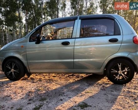 Зеленый Дэу Матиз, объемом двигателя 0.8 л и пробегом 123 тыс. км за 2900 $, фото 1 на Automoto.ua