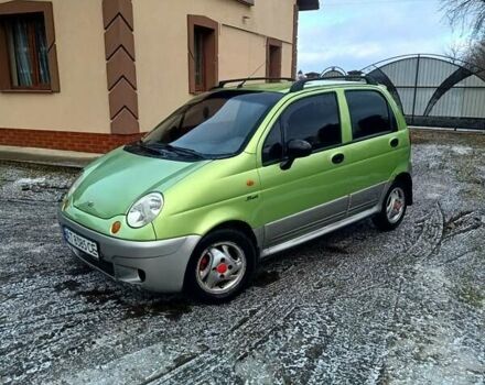 Зеленый Дэу Матиз, объемом двигателя 1 л и пробегом 109 тыс. км за 1450 $, фото 1 на Automoto.ua