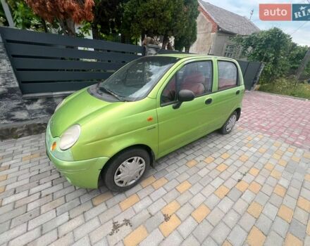 Зеленый Дэу Матиз, объемом двигателя 0.8 л и пробегом 145 тыс. км за 1650 $, фото 1 на Automoto.ua