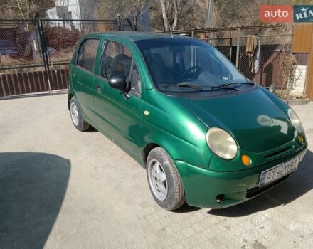 Зеленый Дэу Матиз, объемом двигателя 0.8 л и пробегом 112 тыс. км за 2400 $, фото 1 на Automoto.ua