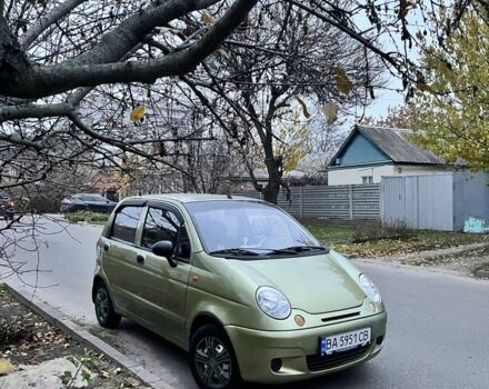 Зеленый Дэу Матиз, объемом двигателя 0.8 л и пробегом 140 тыс. км за 2300 $, фото 1 на Automoto.ua