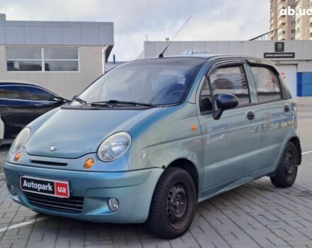 Зелений Деу Матіз, об'ємом двигуна 0.8 л та пробігом 106 тис. км за 3490 $, фото 1 на Automoto.ua